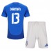 Maillot de foot Italie Matteo Darmian #13 Domicile vêtements enfant Europe 2024 Manches Courtes (+ pantalon court)